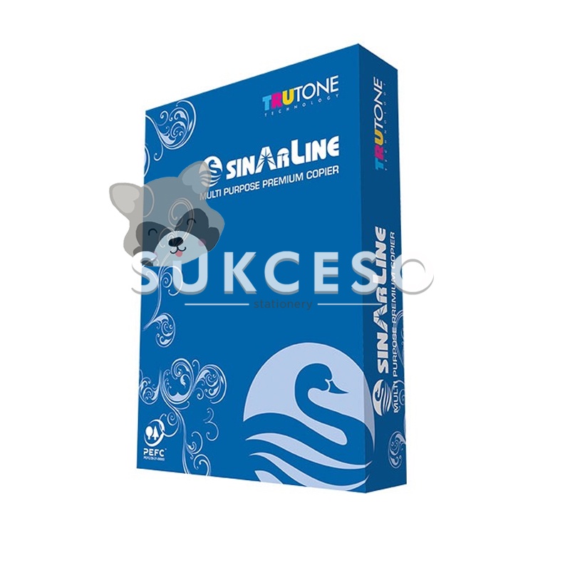 

Sinarline HVS F4 70gr / Kertas HVS Print Fotocopy F4 70gr/gsm