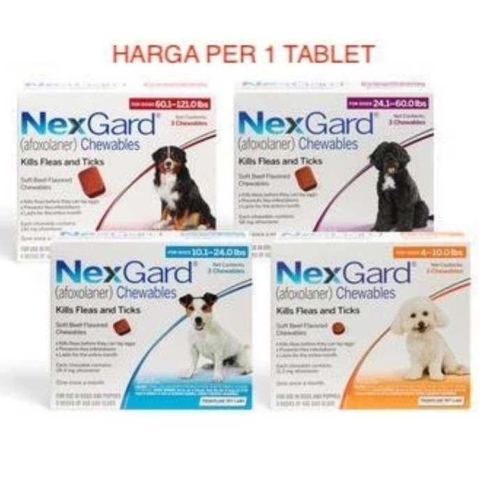 NEXGARD OBAT KUTU ANJING DEMODEX