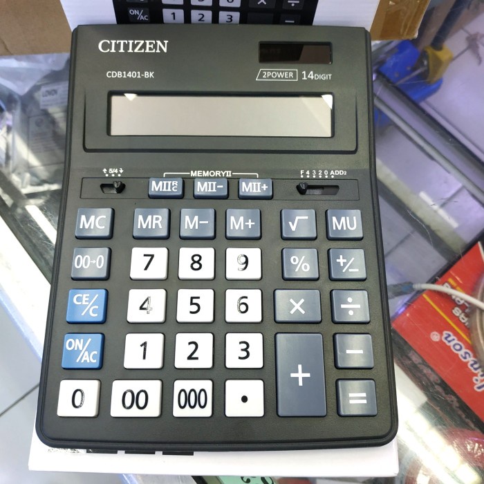 

KALKULATOR CITIZEN CDB1401-BK CALCULATOR 14 DIGITS #ORIGINAL