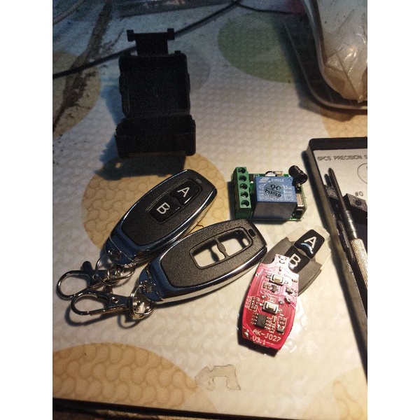 Wiierlees Relay 12 v 1CH 433 MKHZ