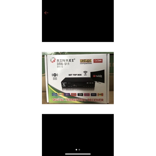 Set Top Box DVB-T2 Sogo Royal Receiver Penerima Siaran TV Digital HD STB Bisa Wifi Youtube Tiktok Digital TV