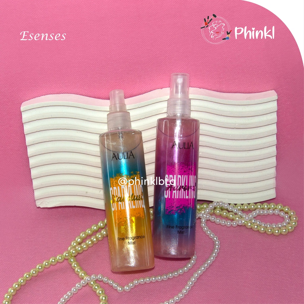 `ღ´ PHINKL `ღ´ [ESENSES]  ESENSES aulia body mist sparkling glitter bling bling wangi