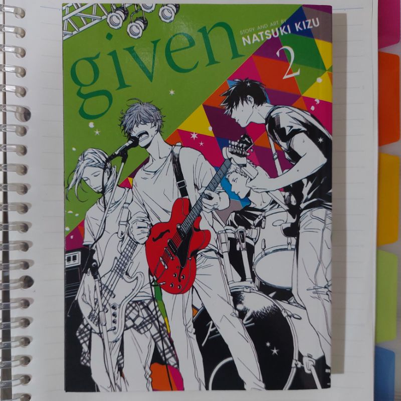 given manga volume 2 english komik ori
