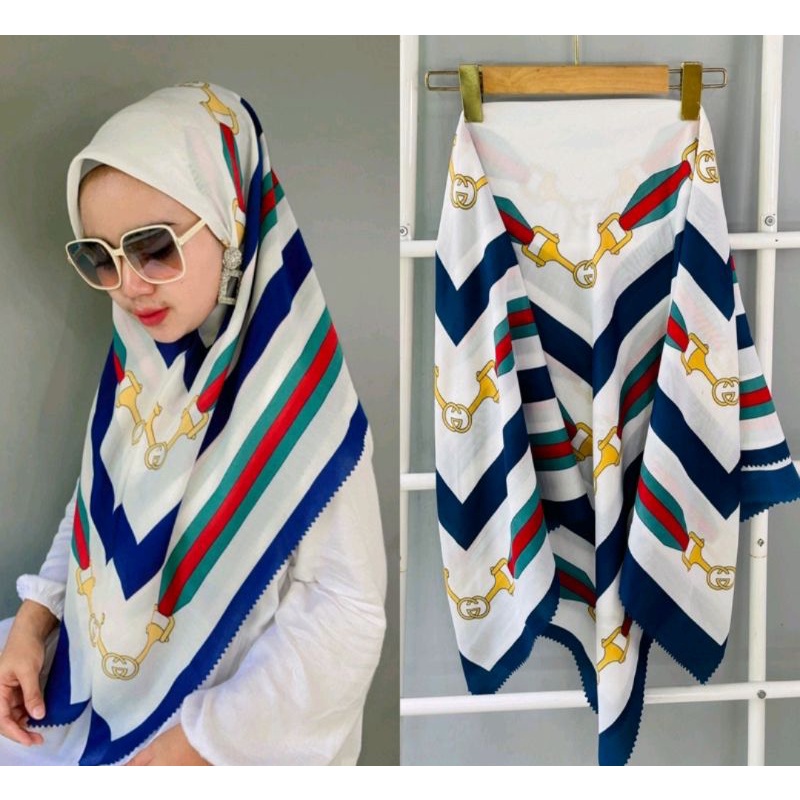 JILBAB SEGI 4 DENAY KW /KERUDUNG DENAY SEGI EMPAT DENAY KW SEGI 4 EMPAT KATUN VOAL MOTIF PREMIUM SEG