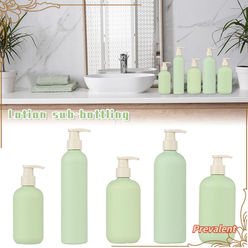 Preva 200ML~500ML Dispenser Sabun Berbusa Portable Dapur Kamar Mandi Bulat Botol Shampoo Shower Gel