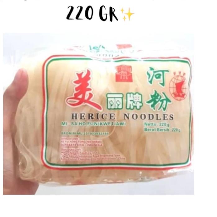 

→ Kwetiau / kwetiau kering 220gr ➞