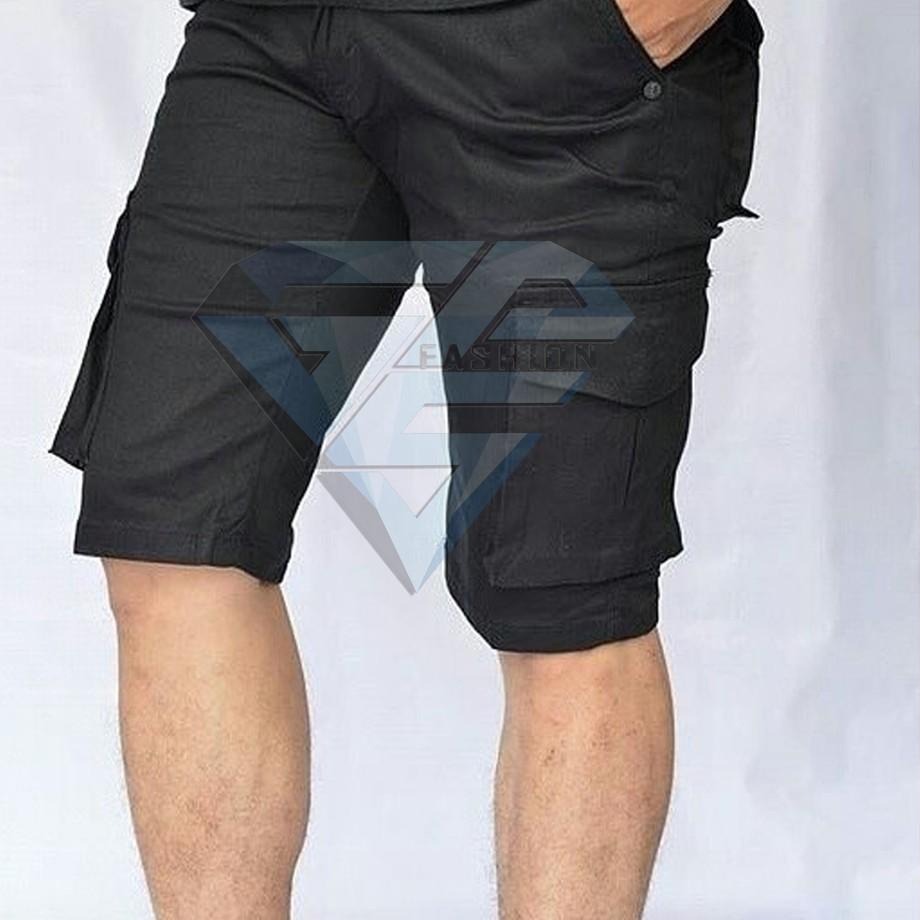 BAYAR DITEMPAT✔️Celana Pendek Kargo Kempol Hitam Ukuran 27 - 38|RA5