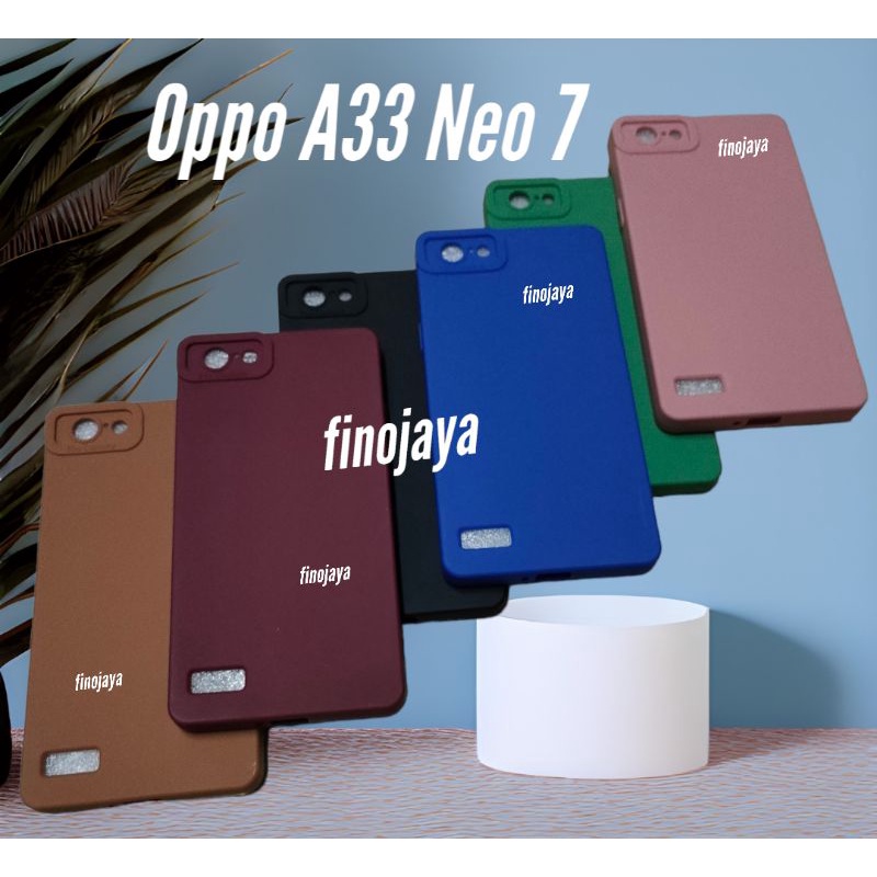 softcase Oppo A33 Neo 7 Silikon Casing Selicon Case Macaron Pelindung Pro Camera