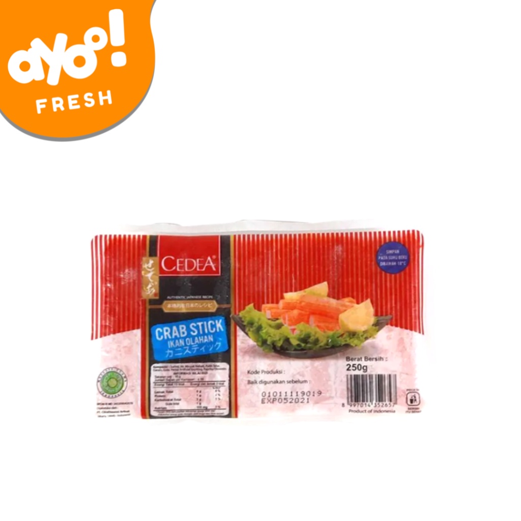 

Cedea Crabstick 250 g Pack
