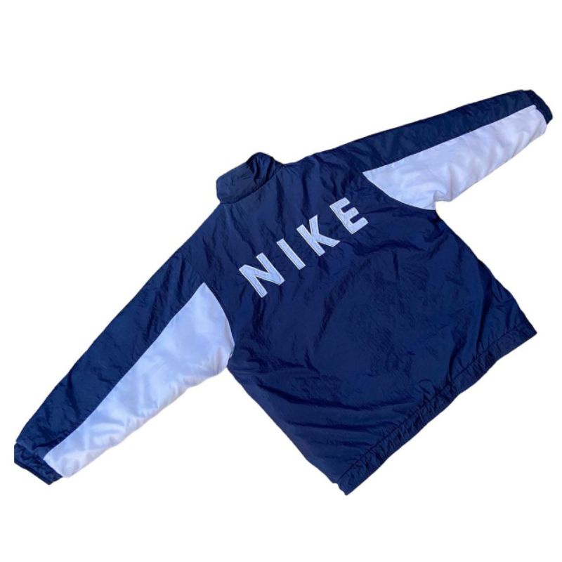❌Terjual❌ vintage nike spell out reversible down jacket