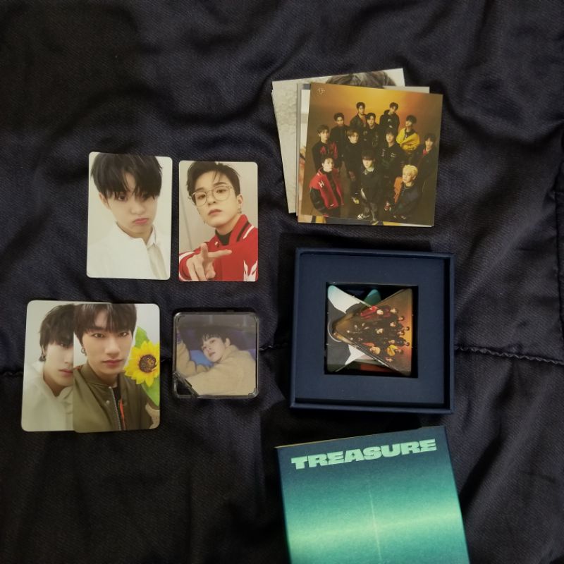 [asahi set] treasure - the second step chapter one kit tss ch1 (kit asahi, jihoon, asahi pc + yedam 