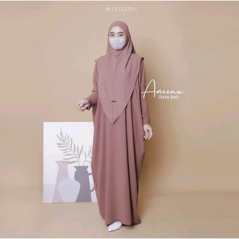 Gamis Polos Melia Dress Original Shakila Import | Gamis Crinkle Airflow Premium Exclusive | Gamis Te