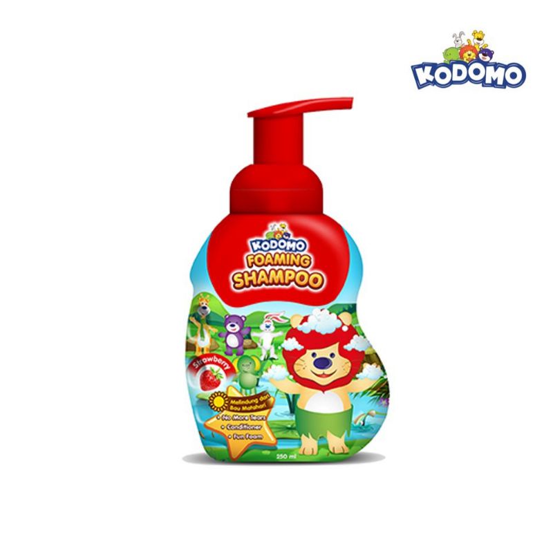 Kodomo Bodywash dan Shampoo Botol 250 ml -