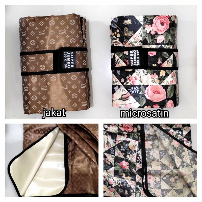 TIKAR LIPAT SUPER JUMBO microsatin waterproof