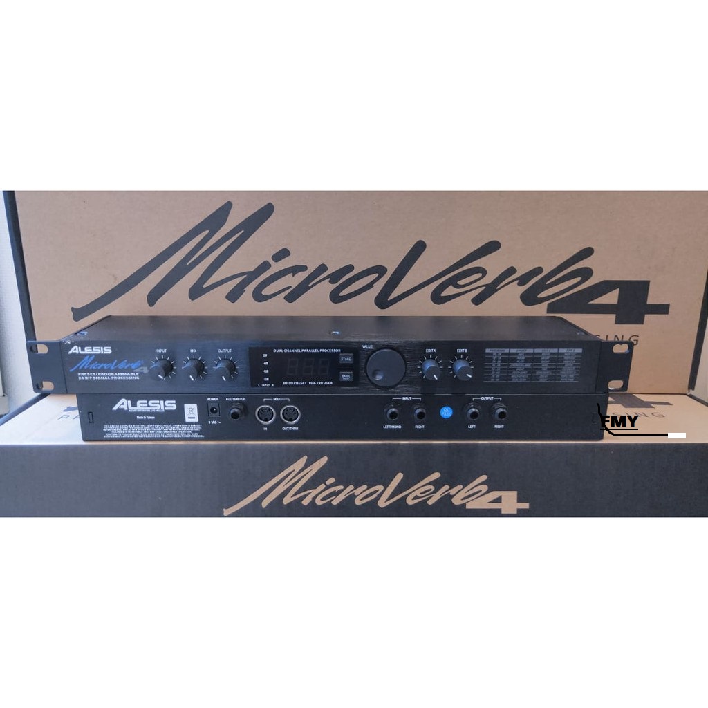 EFFECT VOCAL ALESIS MICROVERB 4 MADE IN TAIWAN KUPING BESI