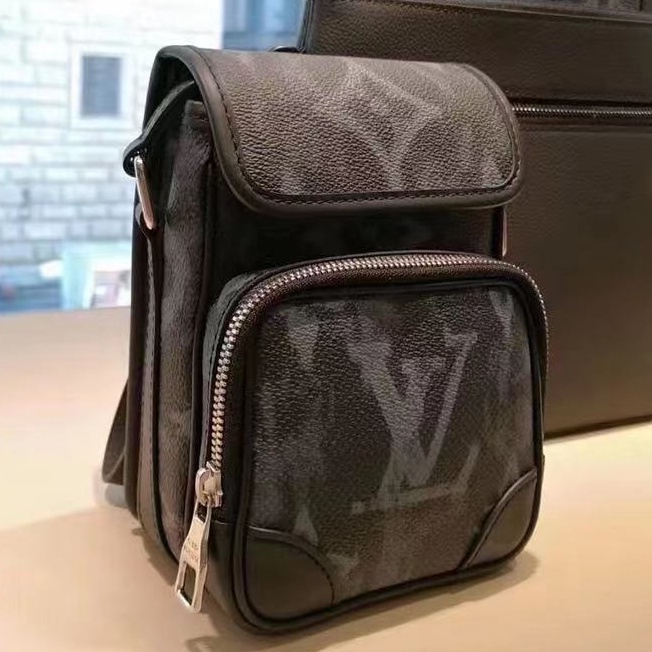 100% tas bahu pria LV 21SS NANO AMAZON asli M45650