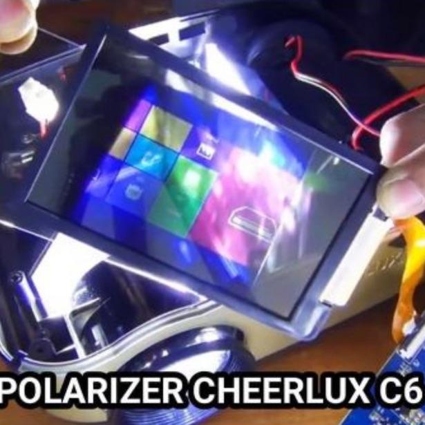 PENJUALAN TERBANYAK POLARIZER polaris LCD proyektor CHEERLUX C6 C7 C10 BAGIAN DEPAN TER MURAH SURABA