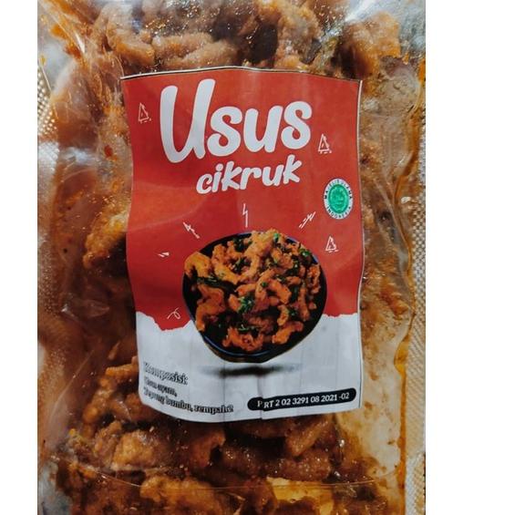 

➔ USUS CIKRUH PEDAS ASIN BUMBU REMPAH IZIN PIRT ➧