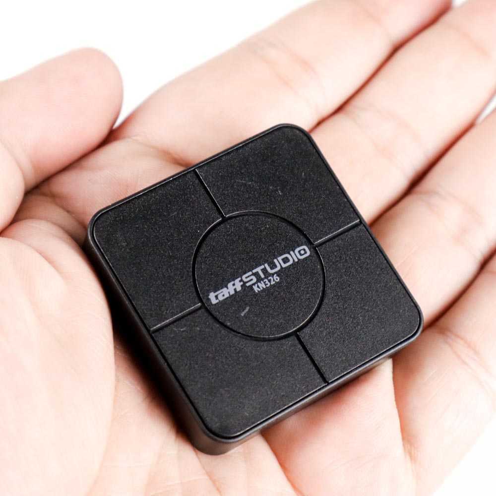 ( 100% BARANG ORI ) TaffSTUDIO 2 in 1 Audio Bluetooth 5.0 Transmitter Receiver 3.5mm - KN326