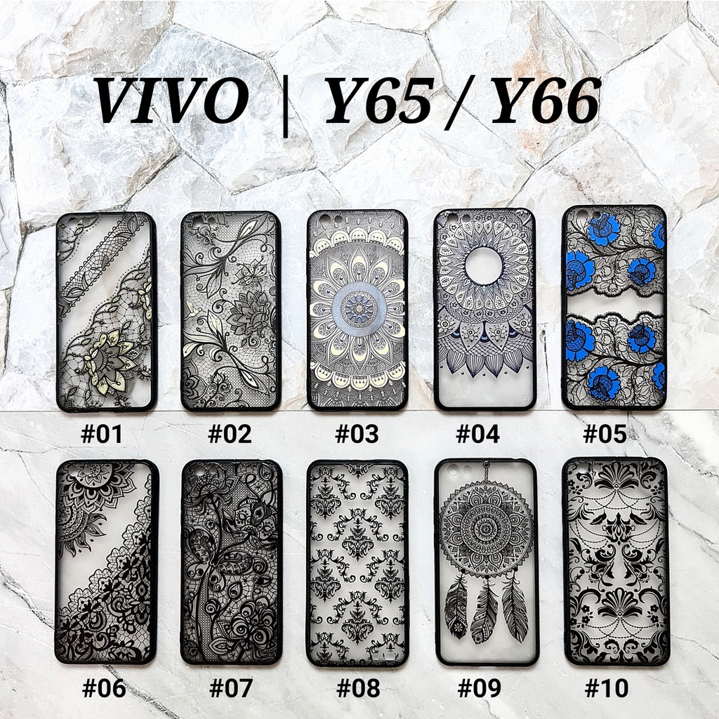 VIVO Y65 Y66 - FULL BATIK Soft Hard Case Model Renda