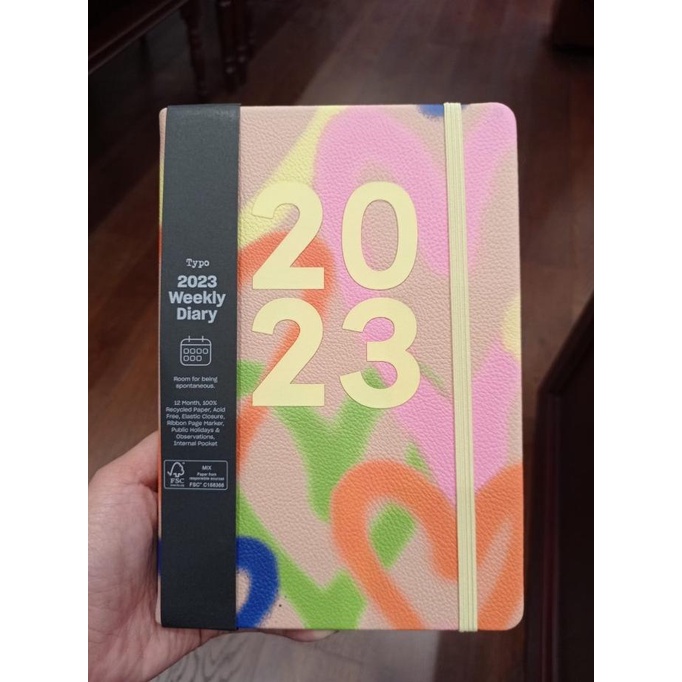 

AGENDA/PLANNER WEEKLY 2023/ UKURAN A5/ 200LINE PAGES,COVER KULIT,