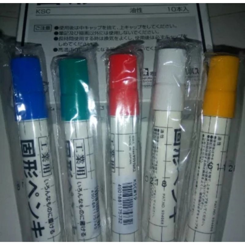 

SOLID MARKER SAKURA _ KRAYON PENANDA BESI PERMANEN