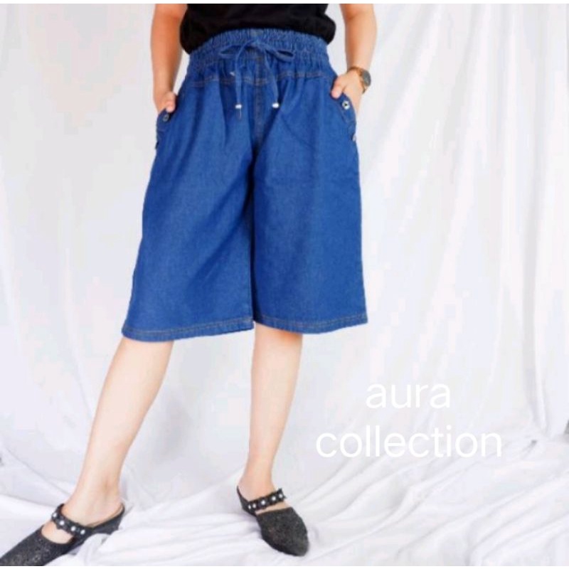 Kulot Jeans 3/4 Jumbo