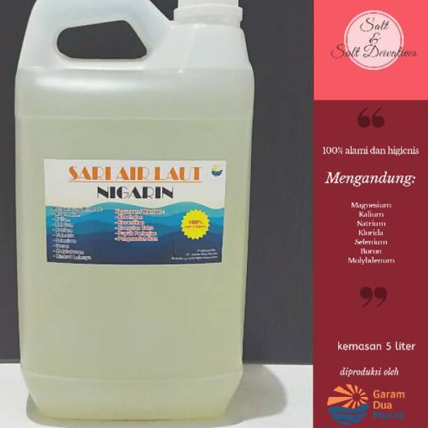 [M-1O ✔] Sari Air Laut (Nigari / Nigarin)-bisa cod