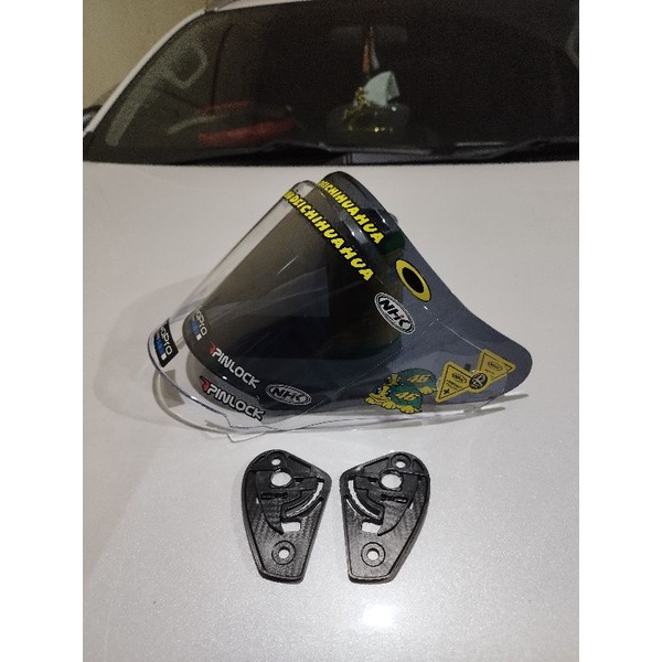 Kaca helm nhk r1 gratis rachet visor