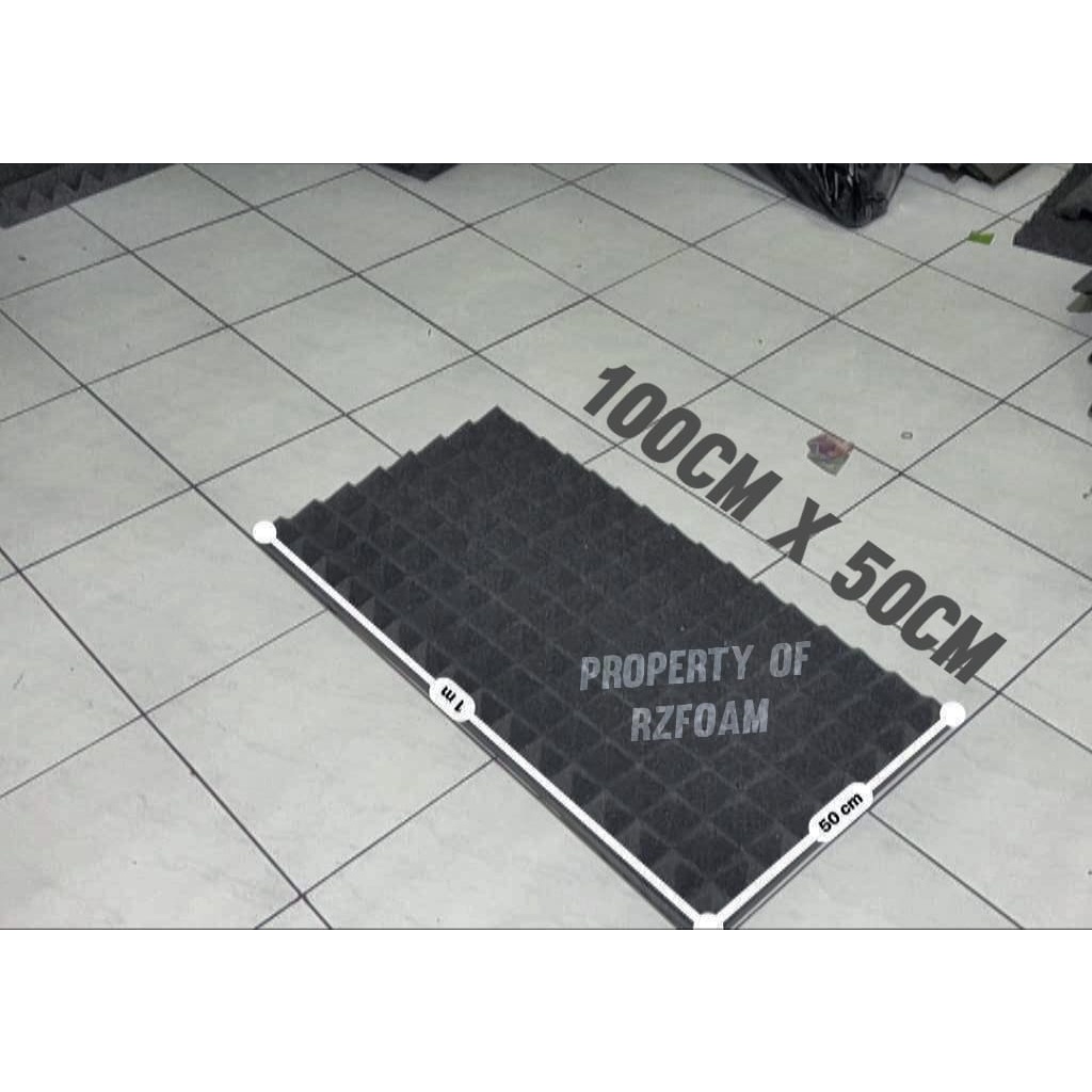 BUSA PEREDAM SUARA MOTIF PYRAMID 100X50CM