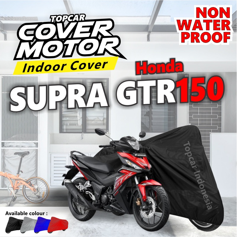 TOPCAR Cover Motor Honda Supra GTR 150 Sarung Pelindung Penutup Motor Jok Cat Indoor Non waterproof