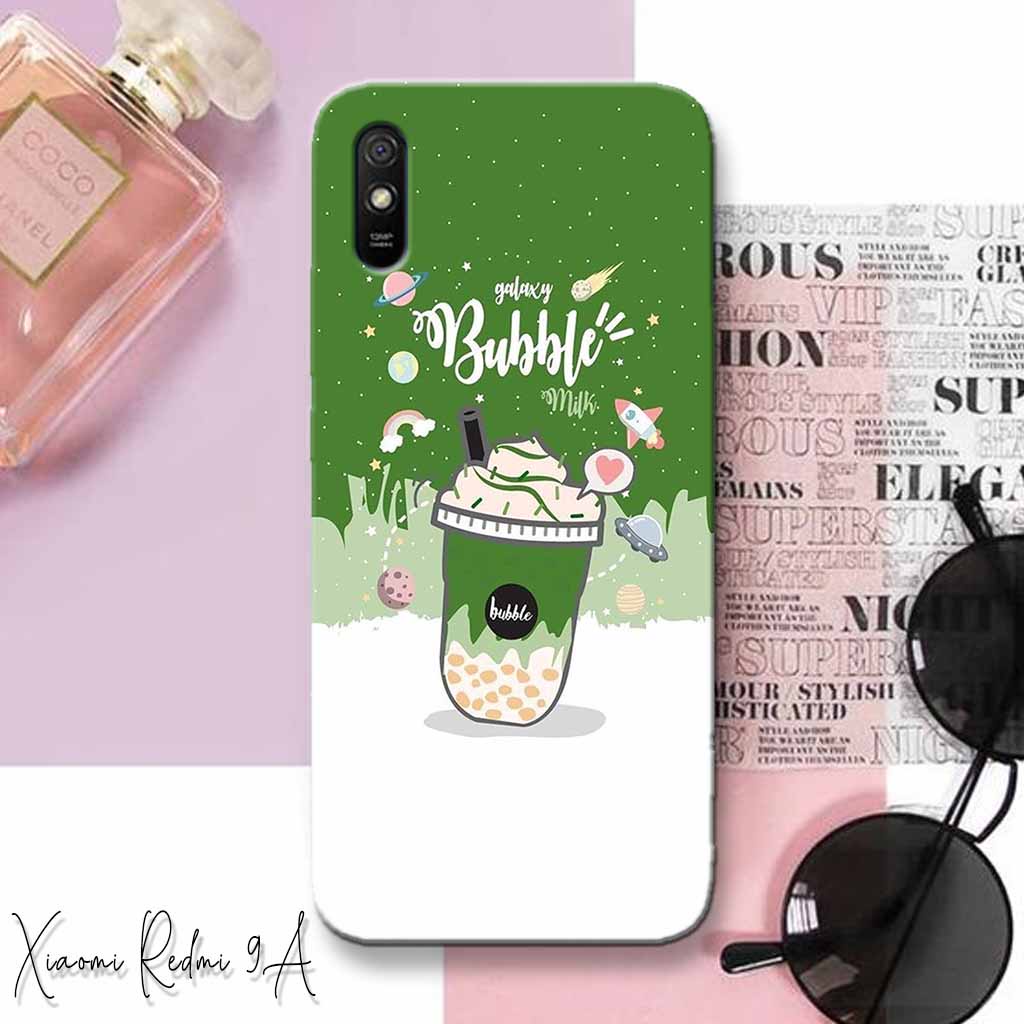 Case Motif  [Boba] - Picks Store - Casing Hp Xiaomi Redmi 9A - Softcase Redmi 9A - Hardcase - Mika H