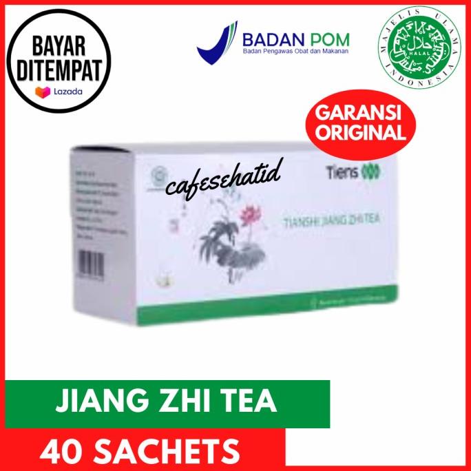 

[BISA COD] Jiang Zhi Tea - Teh Pelangsing Badan Herbal original