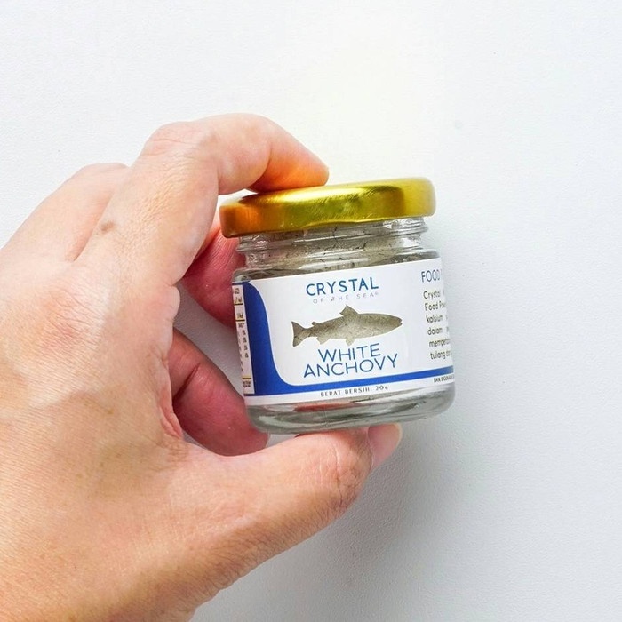 

(Convenient Size 20G) White Anchovy Food Powder / Bubuk Ikan Teri Nasi