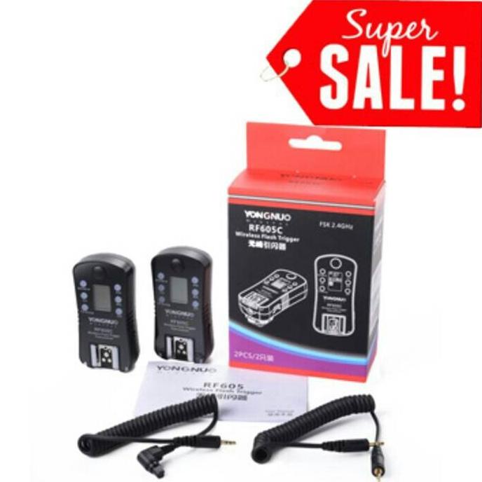 YONGNUO RF-605/RF 605C Wireless Flash Trigger for Canon