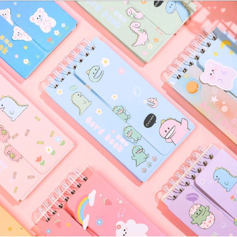 

Memo/Note Pad motif Dino kawaiii
