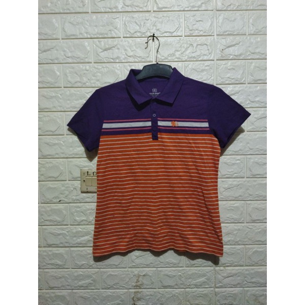 kaos kerah outdoor cewek kolon sport second