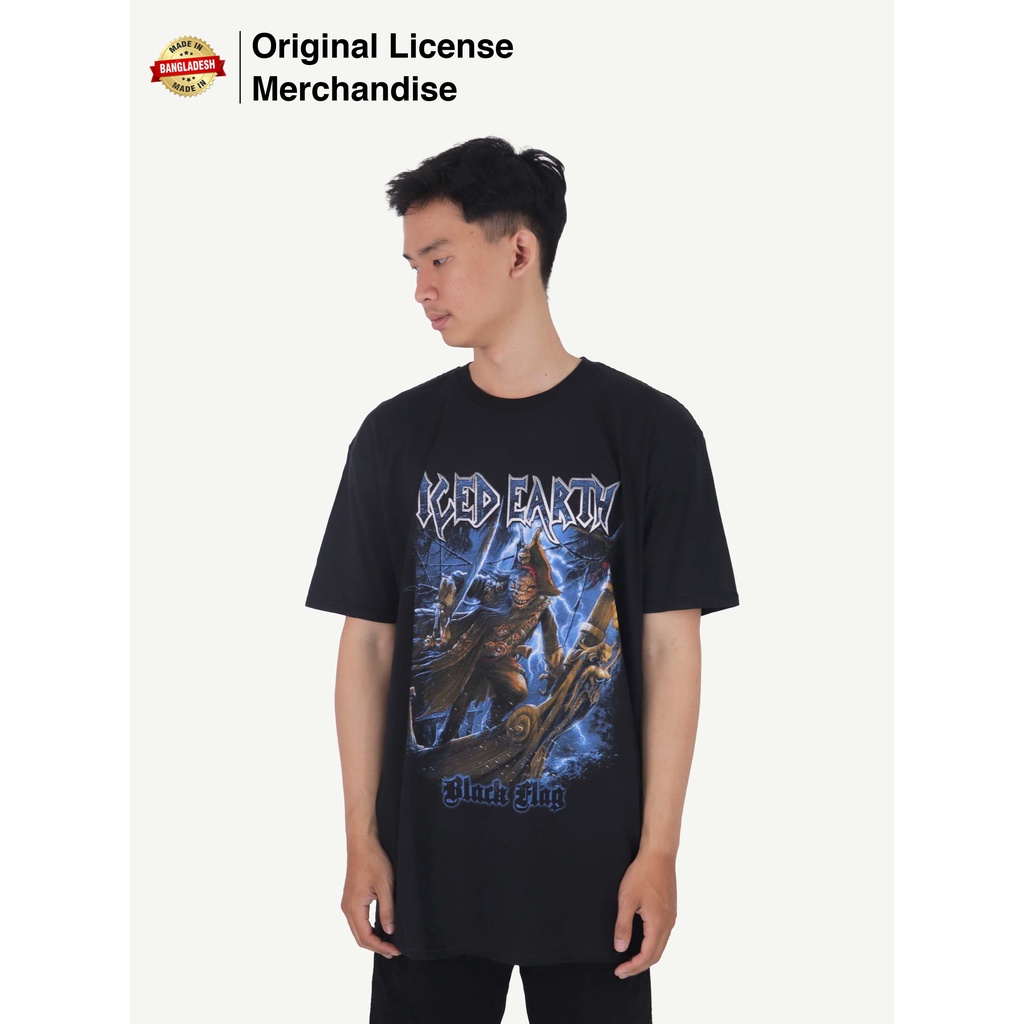 Kaos Baju Tshirt Band Metal Musik Gildan Softstyle Cotton Pria unisex Dewasa Premium Original ICED E