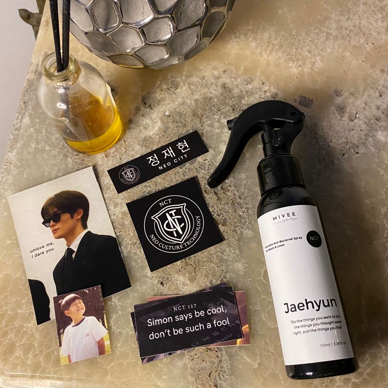 NCT 127 series by Mivee Anti-Bacterial Spray for Room &amp; Linen