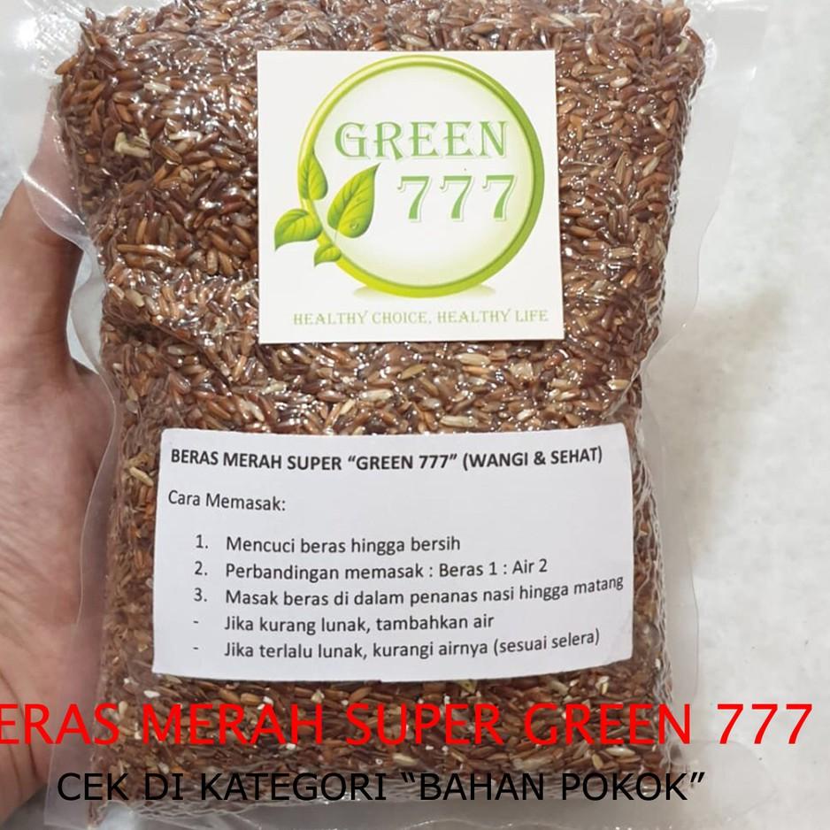 

✧ (BISA COD) Beras Coklat Organik 1kg Green 777 Best Premium Sehat Untuk Diet Mpasi (VAKUM) (BUKAN MERAH, HITAM) ㅾ