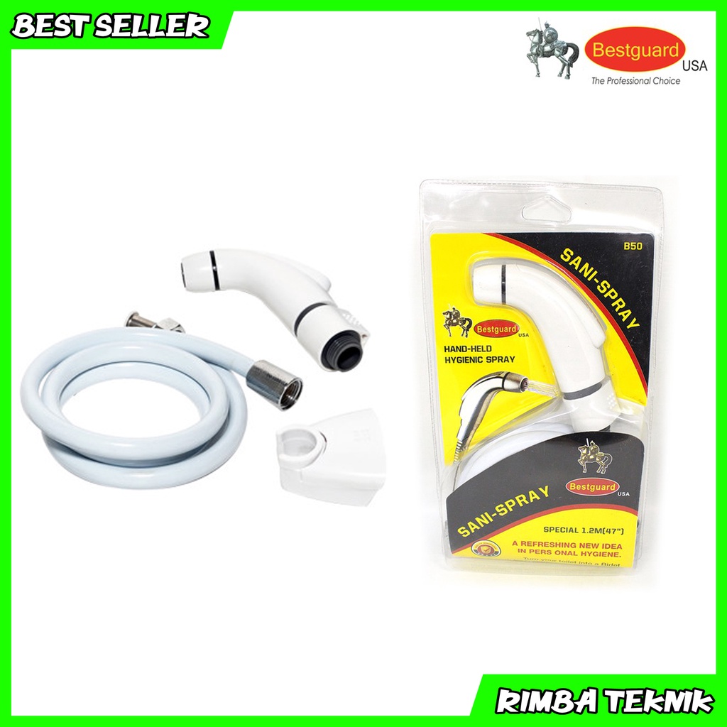 Semprotan Wc Toilet Shower Jet Spray Hand Sani Spray Toilet Bestguard B50