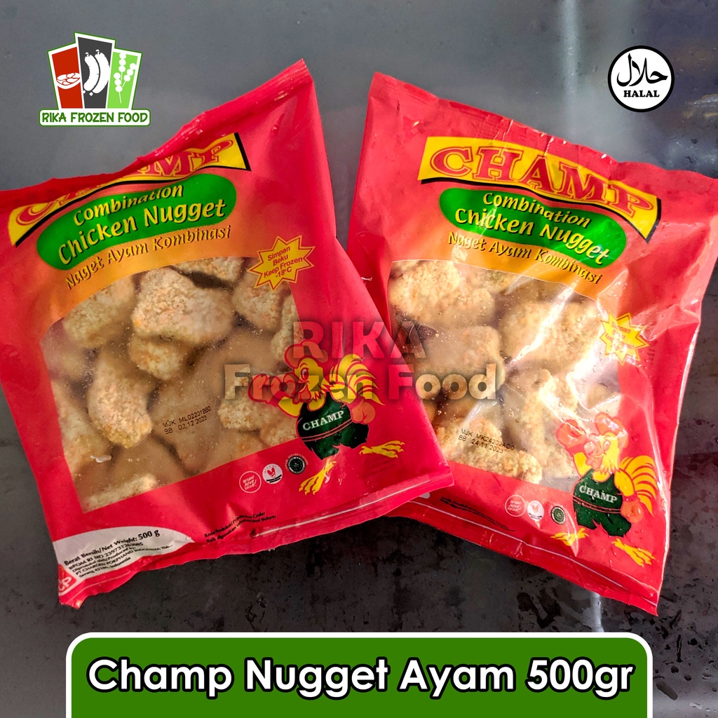 

Champ Chicken Nugget / Naget Ayam 500gr