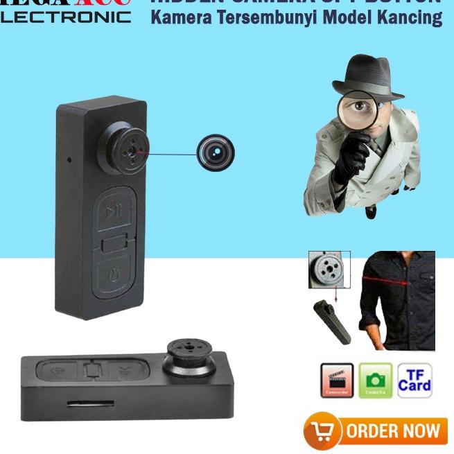 Chekout KAMERA KANCING BAJU - SPY CAMERA KANCING - HD