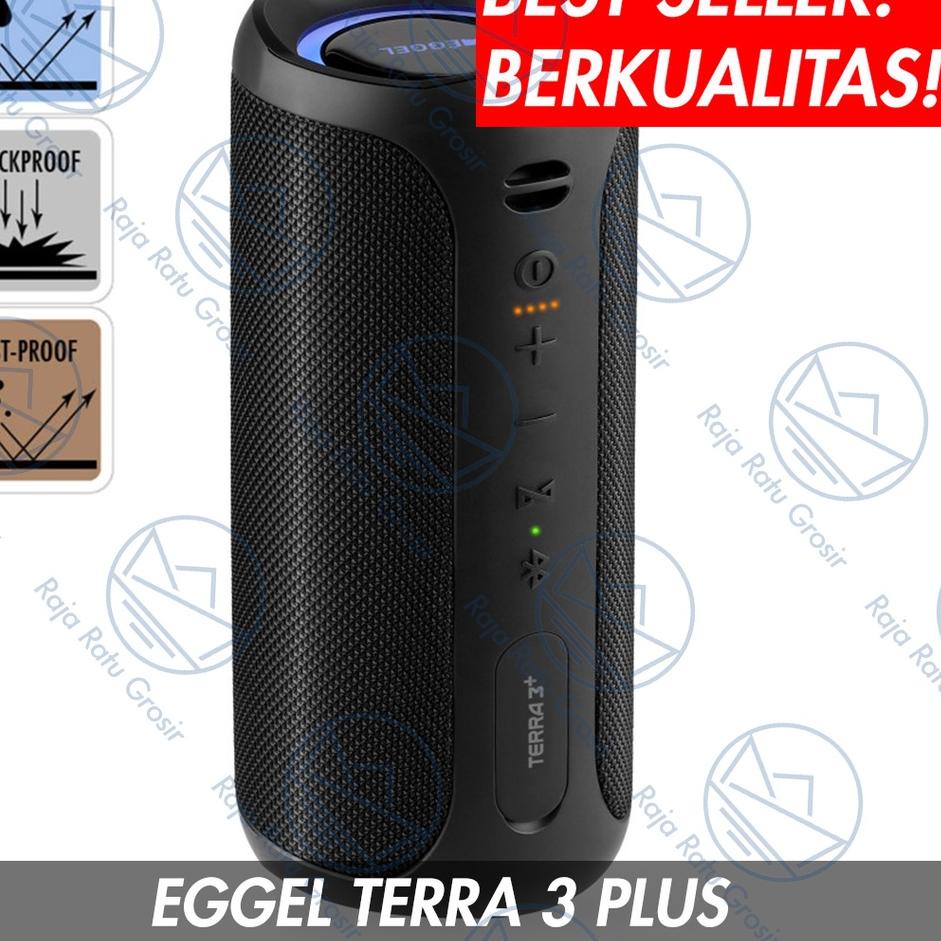 Hot Sale SPEAKER EGGEL TERRA 3 PLUS / MINI PORTABLE WIRELESS BLUETOOTH WATERPROOF OUTDOOR ANTI AIR O
