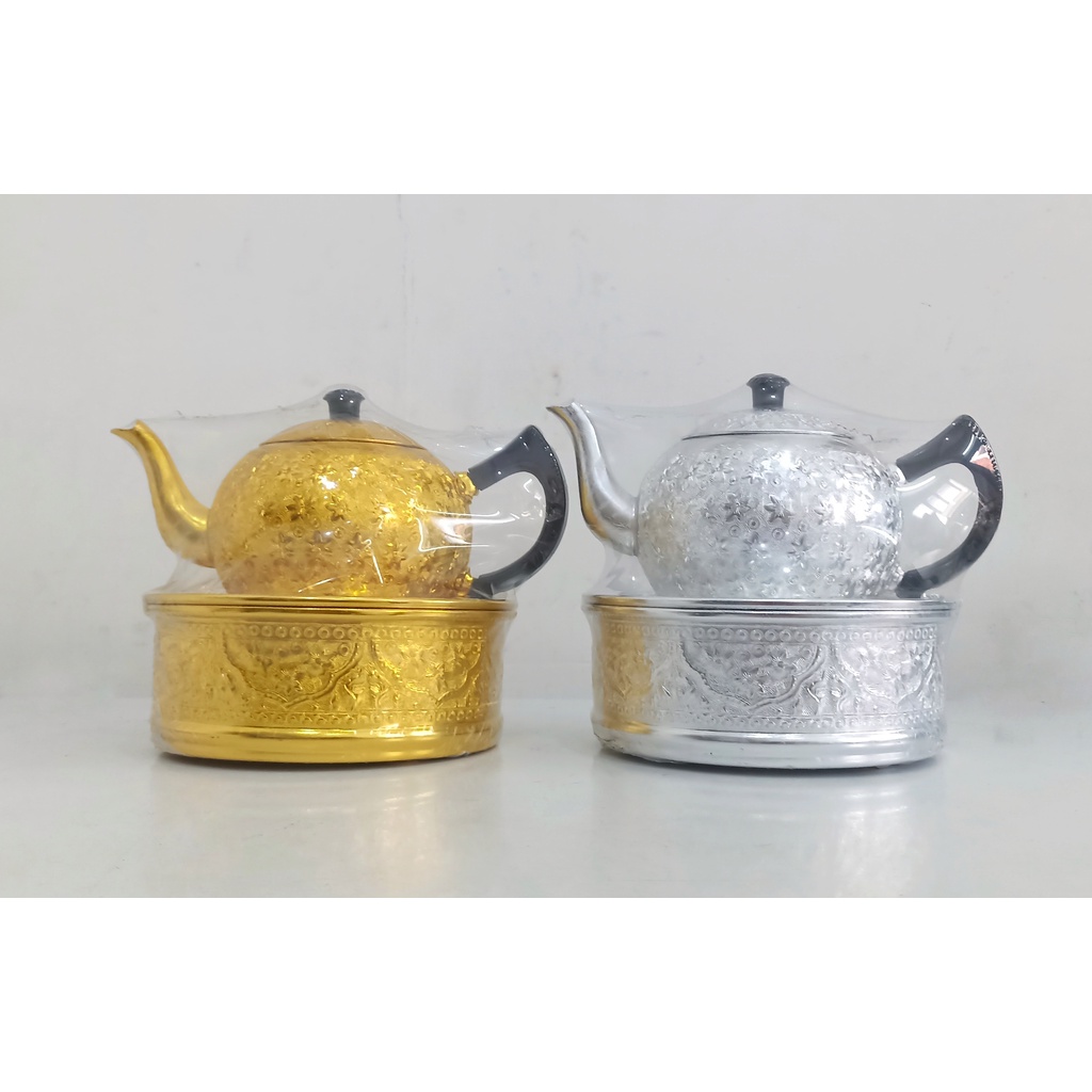 TEKO CUCI TANGAN WARNA GOLD / SILVER CEREK CUCI TANGAN / KOBOKAN IMPORT