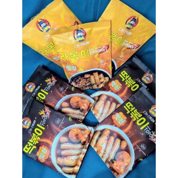 

korean food {tteokbokki & rabokki instan}