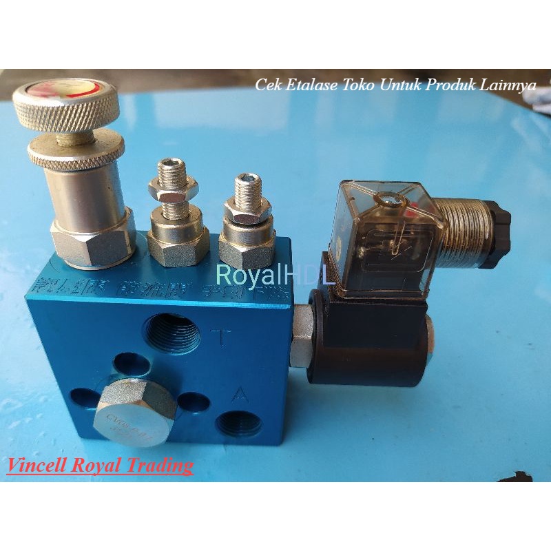 hydraulic lifting valve v-2073-dc24 volt hidrolik