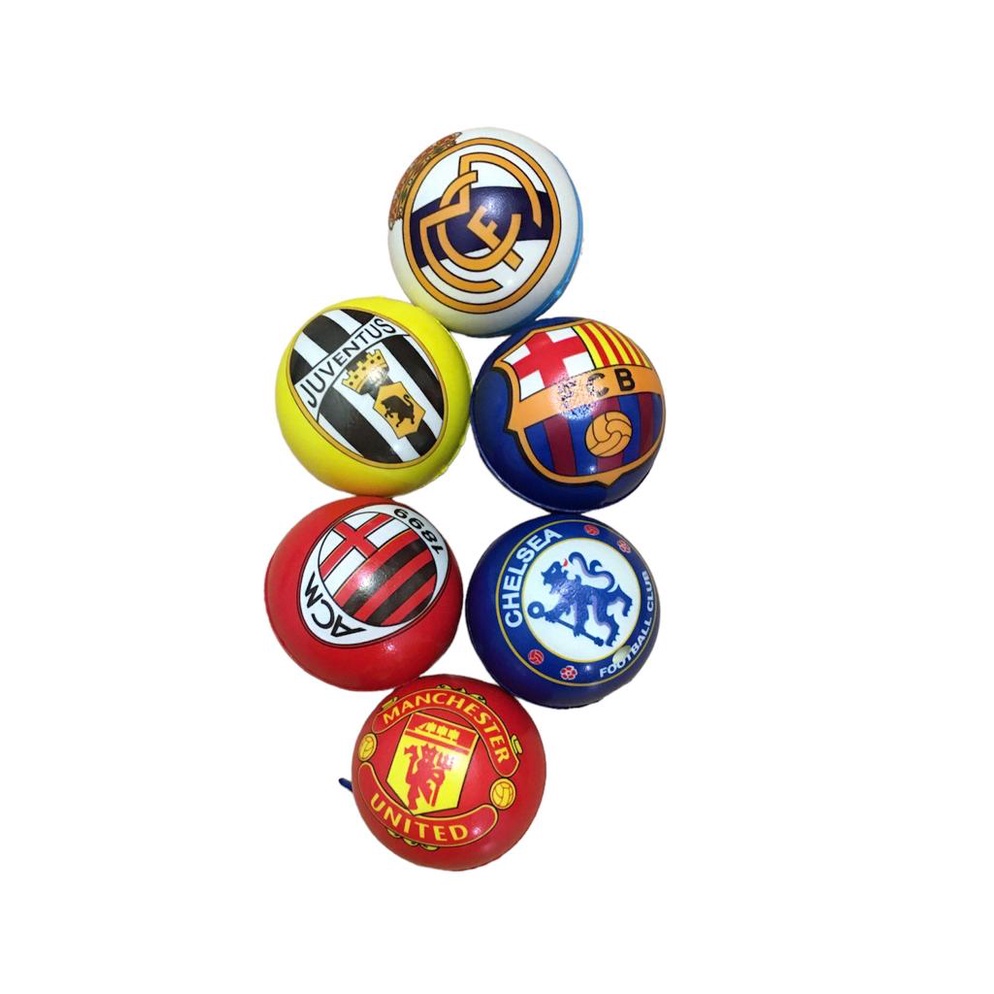 bola karet karakter/mainan anak karet