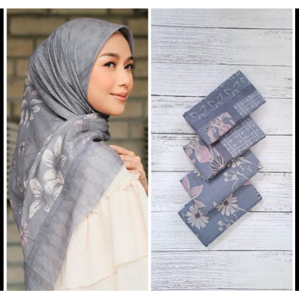 VOAL || PASHMINA || HIJAB || JILBAB || VOAL MOTIF SEGI EMPAT || SEGI 4