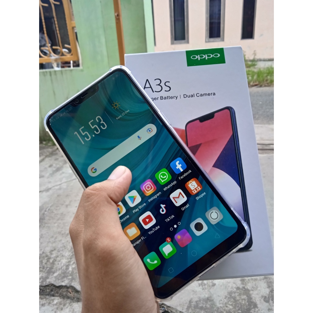 HP OPPO A3S ram 6/128GB Murah 4G LTE Smartphone